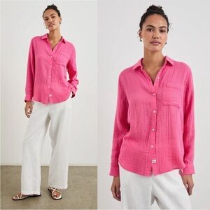 Rails Ellis Shirt in Hibiscus
